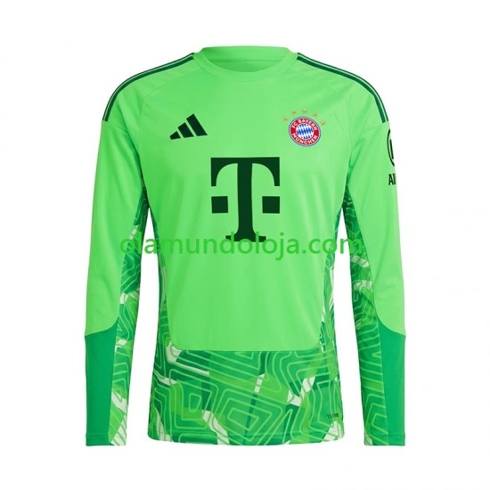 Camisola Bayern de Munique Guarda-redes Homem Equipamento Primeiro 2026-2027 Manga Comprida